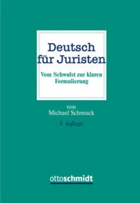 Obrázok produktu pre Deutsch für Juristen