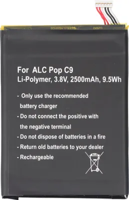 Produktbild von Akku passend für Alcatel One Touch POP C9 Akku TLp025A2