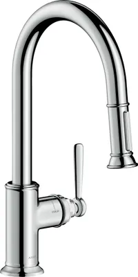 Produktbild von Einhebel-Küchenmischer AXOR MONTREUX DN 15, mit Ausziehbrause chrom chrom