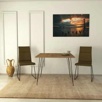 Produktbild von Skye Decor, Sandalf Square - Caucasian Oak, Tische, Kaukasische Eiche, 90 x 75 x 90 cm