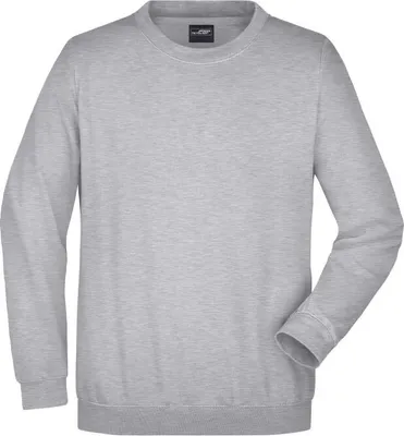 Produktbild von Klassisches Komfort Rundhals-Sweatshirt grey-heather, Gr. 3XL