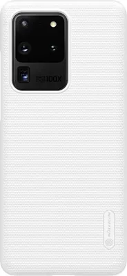 Produktbild von Nillkin, Hülle Galaxy S20 Ultra Super Frosted Shield Qi, Weiß