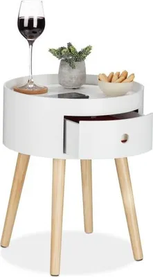 Image de Table d'appoint avec tiroir