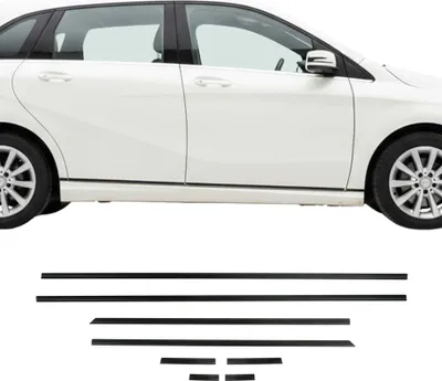 Image de Garniture Baguette de porte latérale pour Mercedes Classe B W246 2011-2018 Alu