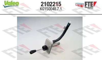 Produktbild von VALEO 2102215 Kupplungsgeberzylinder für HYUNDAI i30 (FD) für KIA CEE'D Schrägheck (ED)