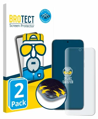 Produktbild von 2x BROTECT Fullscreen Schutzfolie für Huawei Pura 80 Pro Displayschutz Folie Fullcover Matt Entspiegelungsfolie