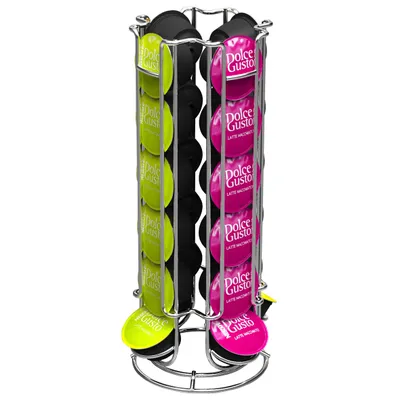 Obrázek produktu pro SCANPART 2790002118, 24 kapsle/kapslí, Nerezová ocel, Stříbrná, Nescafe Dolce Gusto, Krabice, 330 mm
