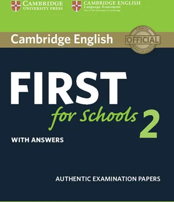 Produktbild von Cambridge English First for Schools 2. Student's Book with answers