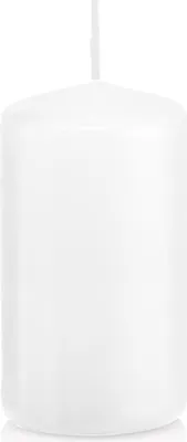 Produktbild von Stumpenkerzen Weiß Ø 38 x 80 mm, 24 Stück