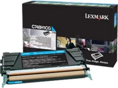 Image de Lexmark C748H3CG Cartouche de toner 1 pièce(s) Original Cyan