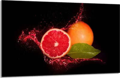 Produktbild von Glas-Herdplattenschutz 80x52 Grapefruit