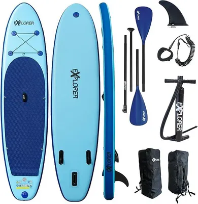 Produktbild von Board Stand Up Paddle Surfboard aufblasbar Stand Up Paddling ISUP ALF2 320 cm