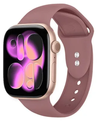 Produktbild von Crong Liquid - Apple Watch Armband 38/40/41/42 mm (Altrosa)