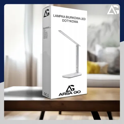 Zdjęcie produktu dla Lampka Biurkowa Szkolna Led Dotyk Na Biurko Do Czytania Nauki Pracy Nocna
