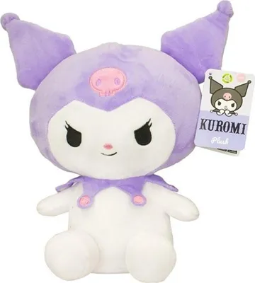 Imagen del producto de Hello Kitty - Kuromi, figura de peluche morada, 23 cm
