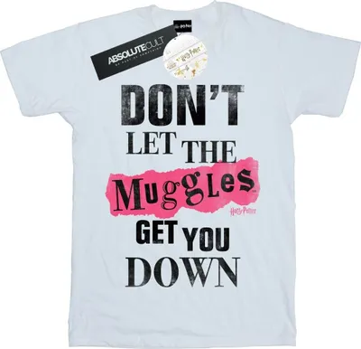 Produktbild von Harry Potter - "Muggles" T-Shirt für Damen BI27487 (5XL) (Weiß)