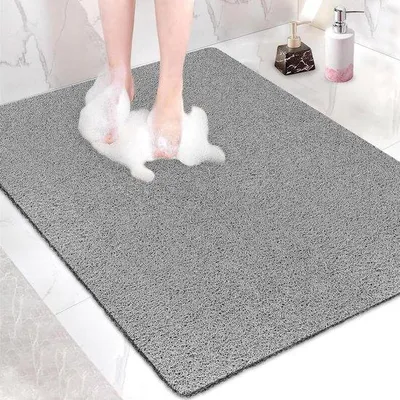 Produktbild von Antislip PVC-Massagemat mit Entwässerung - Groß und sicher - Weiches Komfort - 80 x 100 cm