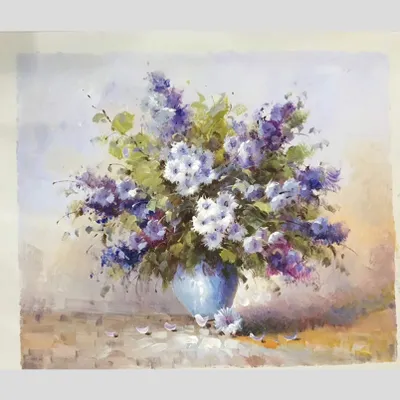 Productafbeelding van Handgeschilderd Abstract Olieverfschilderij voor Wanddecoratie
