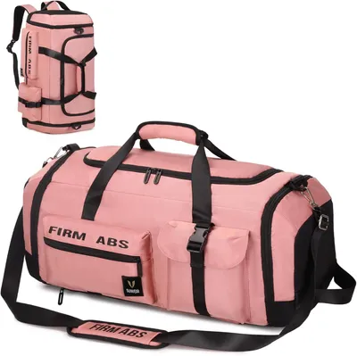 Produktbild von Sporttasche 65 l, rosa, mit Schuhfach, für Reisen