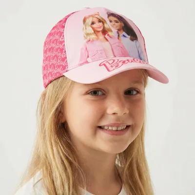 Produktbild von Barbie Kinder Mädchen Basecap Baseball Kappe Mütze Hut – Rosa / 54