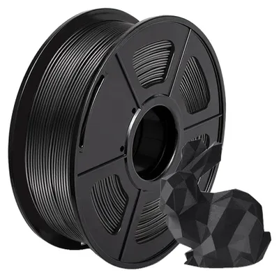Obrázok produktu pre PLA vlákno, priemer 1,75 mm, kompatibilné s FDM tlačiarňami, PLA čierna