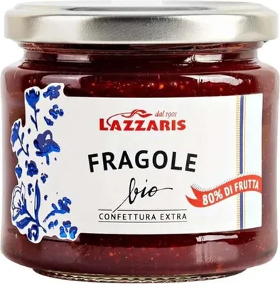 Produktbild von Erdbeerkonfitüre - extra 80% Fruchtanteil 230g