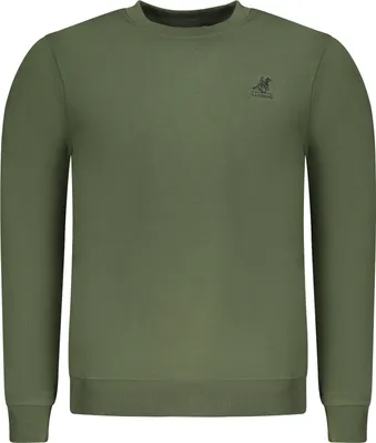 Produktbild von US GRAND POLO SWEATSHIRT OHNE REISSVERSCHLUSS HERREN GRÜN : Farbe - Grün, Größe - XL Größe: XL Farbe: Grün