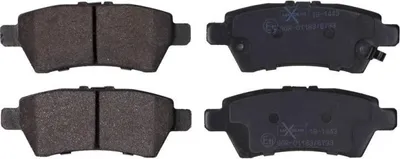 Produktbild von MAXGEAR Bremsbeläge Satz Hinten Bremsklötze für NISSAN NP300 Navara Pickup (D40) 19-1443