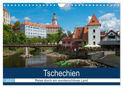 Produktbild von Tschechien - Eine Reise durch ein wunderschönes Land (Wandkalender 2027 DIN A4 quer), CALVENDO Monatskalender