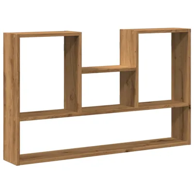 Immagine prodotto di Scaffale a Parete Rovere Artigianale 99x15x60 cm in Truciolato