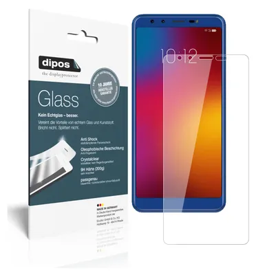 Produktbild von 1+1x Schutzfolie für Lenovo K9 - Anti-Shock 9H Folie dipos Glass Kunststoffglas