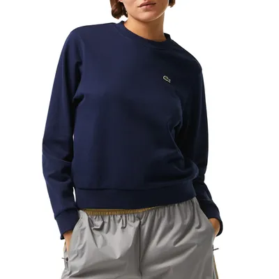 Image de Lacoste Colorblock Fleece Crew Pullover Damen