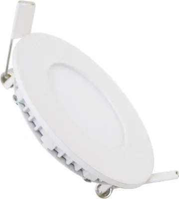 Image de Spot LED Encastrable Rond BLANC 3W - Blanc Chaud 2300K - 3500K