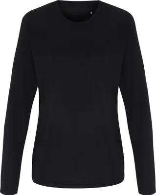 Image de T-shirt Performance à manches longues pour femmes TriDri RW6561 (S) (Noir)