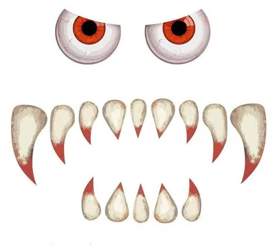 Image de Décorations d'Halloween pour l'extérieur avec des yeux de monstres