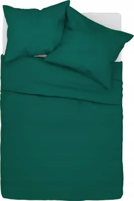 Obrázok produktu pre Súprava posteľnej bielizne zelená 160x200 Obliečky na vankúše 70x80 Bielizeň