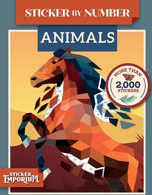 Produktbild von Sticker by Number Animals