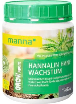 Produktbild von Profi-Hanfdünger Manna Hannalin Wachstum 0,5 kg