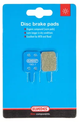 Produktbild von Scheibenbremsblockset Elediert organische Bewertung mechanisch (1 Paar)