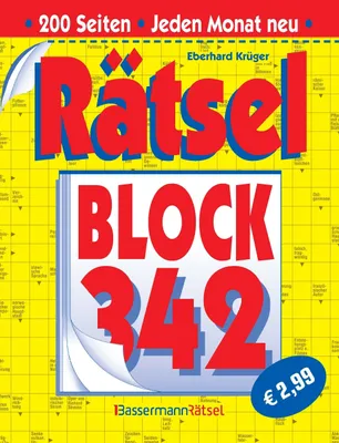 Produktbild von Rätselblock 342 (5 Exemplare à 2,99 EUR)