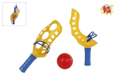 Zdjęcie produktu dla Sun Fun Gra w łapanie i rzucanie piłką, 3DLG.
