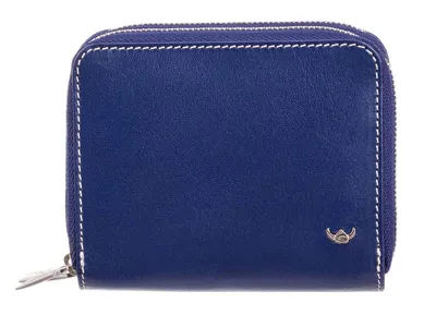 Produktbild von Golden Head Venezia Reißverschlussbörse Zipped coin pocket Geldbörse Damen Dunkelblau