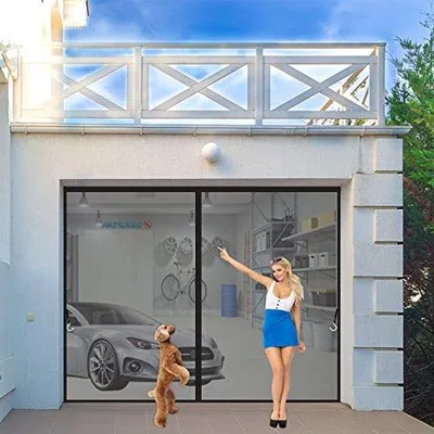 Produktbild von Magnetische Fliegengittertür 60 x 265 cm für Balkon und Terrasse
