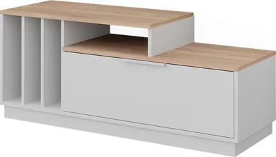 Obrázek produktu pro Lowboard Vicco Betti Bílá/Sonoma 120 x 49.9 cm s 1 dveřmi, Model 51713