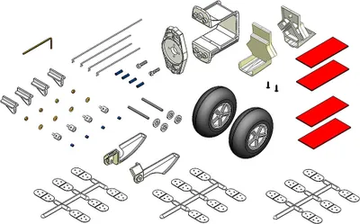 Produktbild von Multiplex Kleinteilesatz ParkMaster PRO