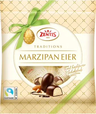 Immagine prodotto di Zentis
Uova di marzapane / Uova di Pasqua 100 g