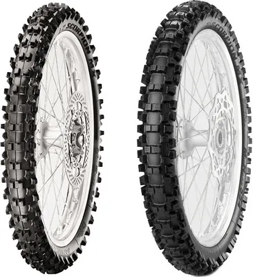 Obrázok produktu pre Pár pneumatík PIRELLI 70/100-17 MX32 MID S + 100/90-19 MX32 MID H