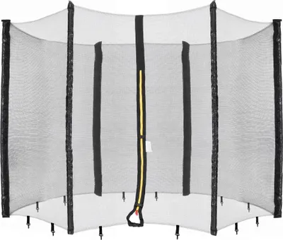 Produktbild von AREBOS bezpečnostná sieťová trampolína, Ø 305 cm, 6 tyčí, bezpečnostná sieť, ochranná sieť, odolná proti UV žiareniu, odolná proti poveternostným vplyvom, s uzavretými okami, uzamykateľná