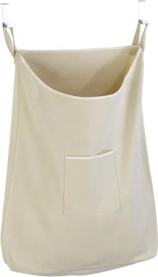 Produktbild von Famanu Wäschekorb über der Tür – platzsparend, beige
