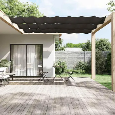 Immagine prodotto di Vidaxl Tenda da sole vertikal 140 x 800 cm Oxford Fabric Anthrazit -geläutet